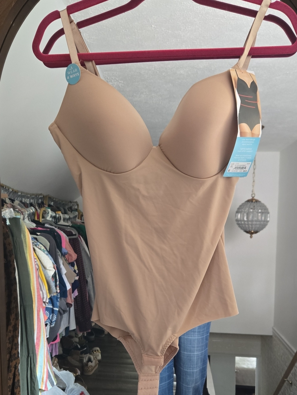 Spanx Low Back Cupped Shaping Bodysuit